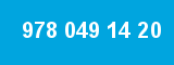 978 049 14 20